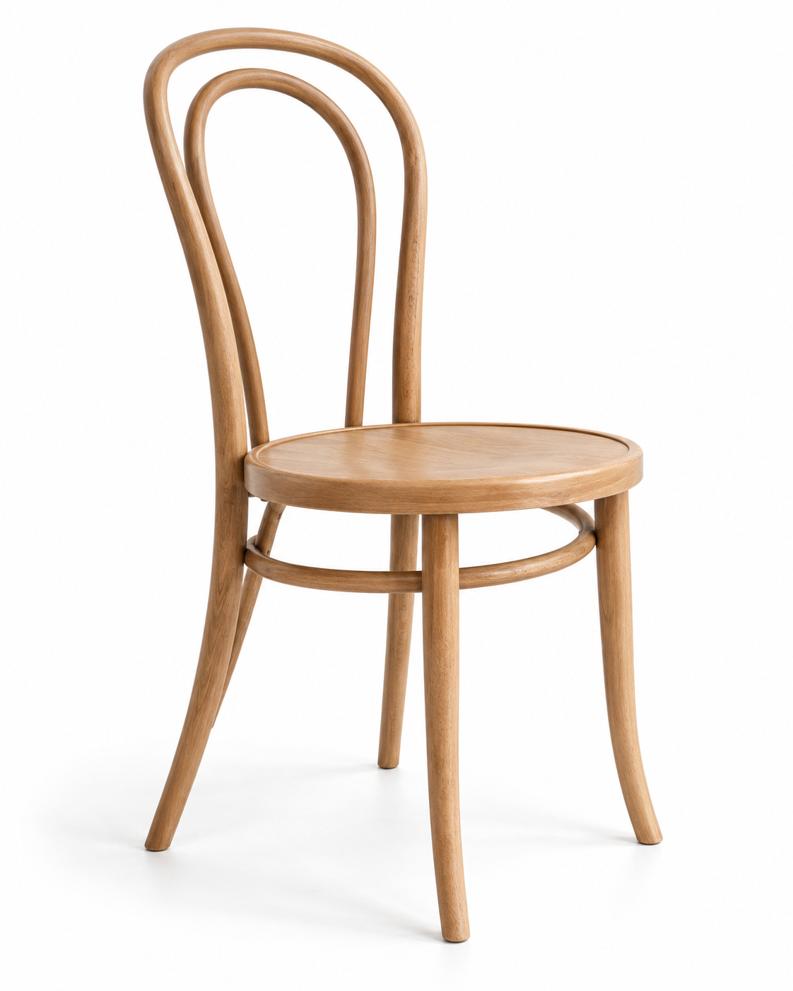 Thonet No. 14 chair, sold today as model 214, photographed in profile